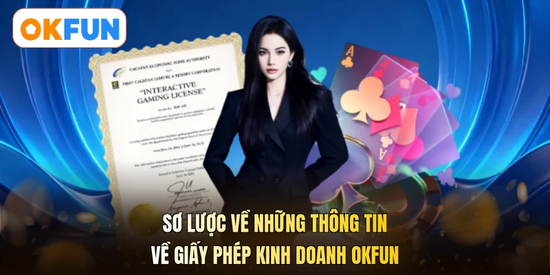Sơ lược về những thông tin về giấy phép kinh doanh OKFUN